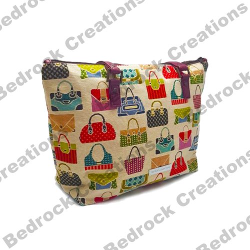 Bedrock Creations Ladies Tote Bag Multi Bag Front